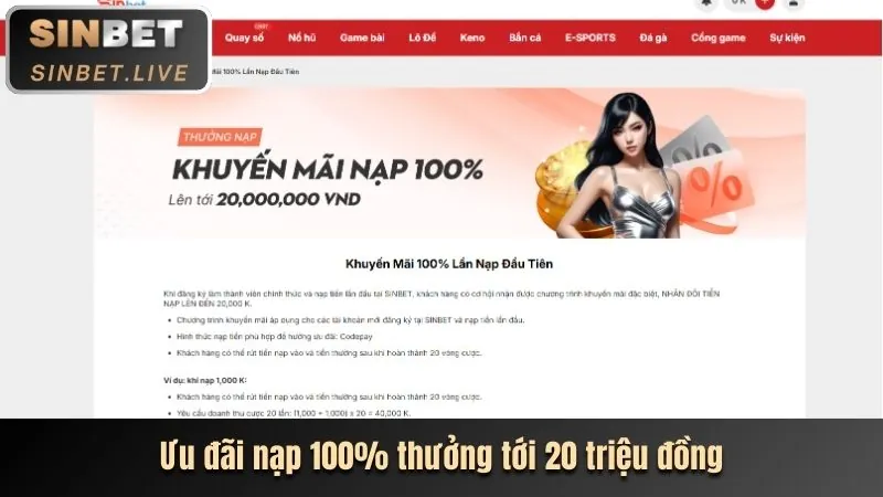 Chương trình hoàn trả hàng ngày tại febet6